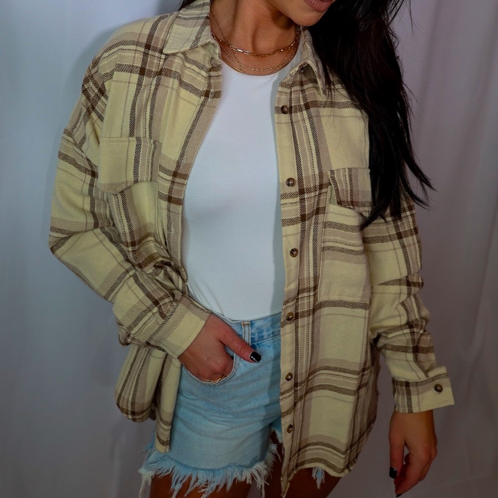 Plaid Button Up